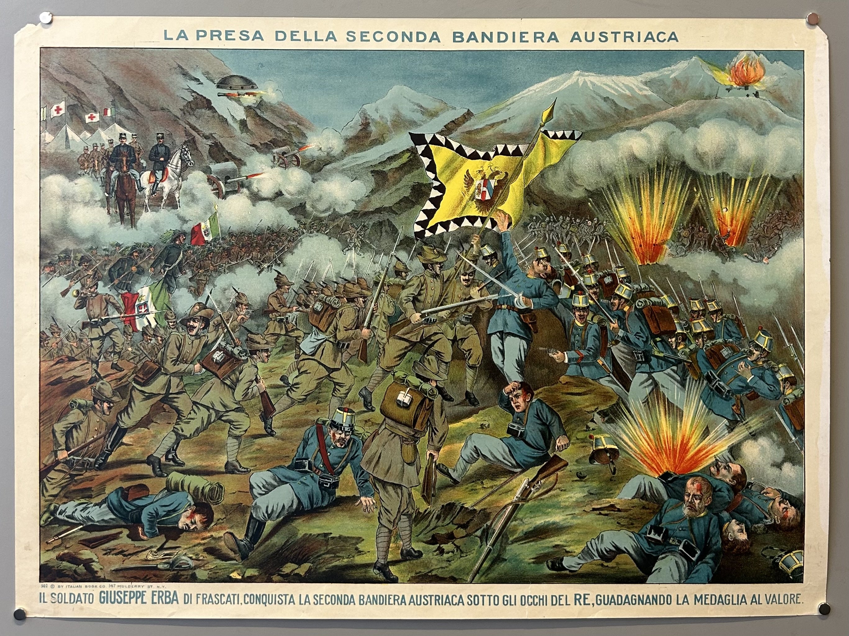 La Presa della Seconda Bandiera Austriaca