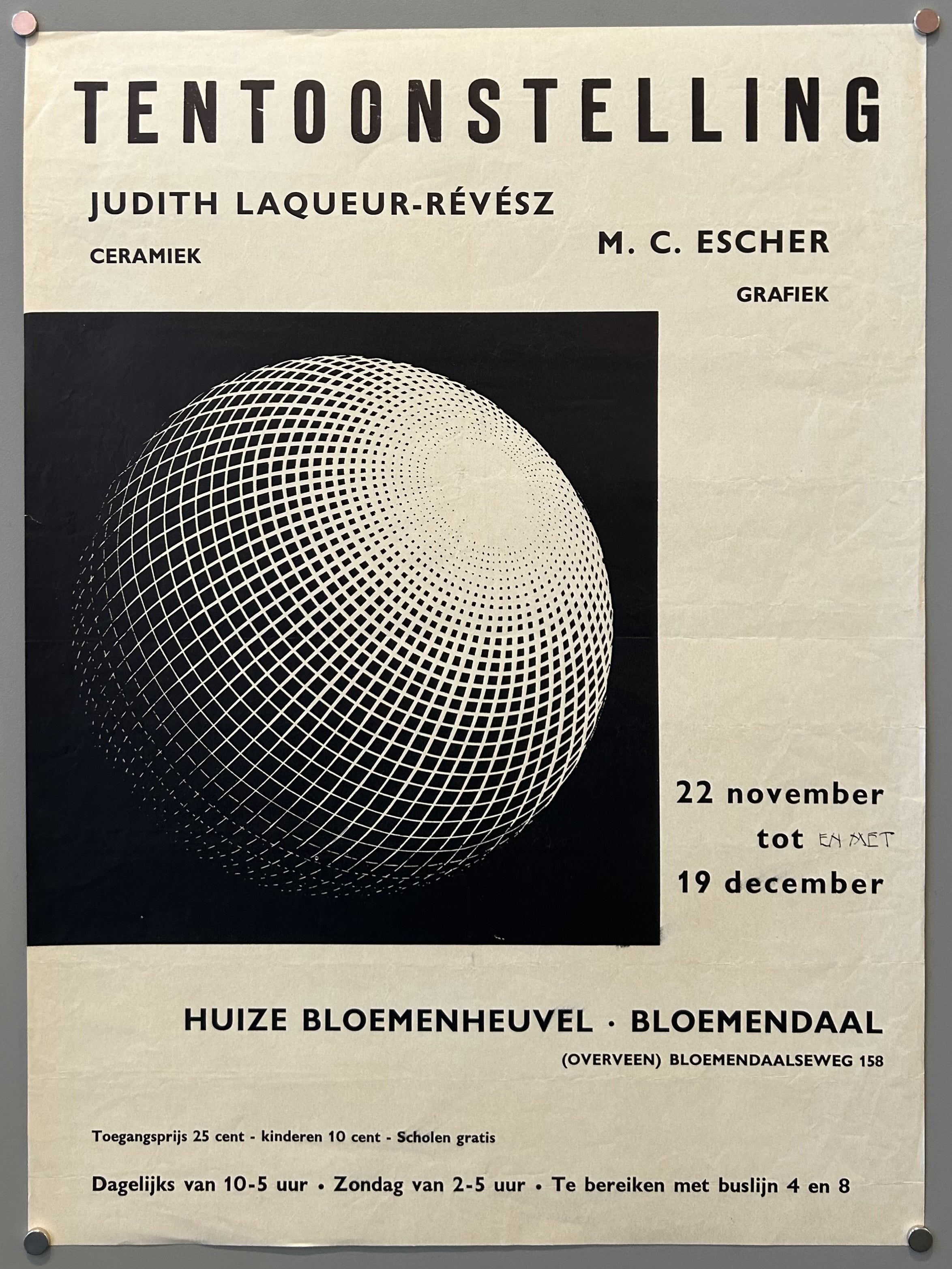 Tentoonstelling Huize Bloemenheuvel Poster