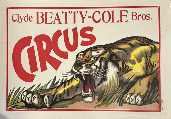 Clyde Beatty-Cole Bros. Circus – Poster Museum