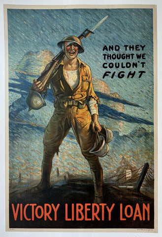 Link to  "And They Thought We Couldn't Fight" PosterUnited States, 1919  Product