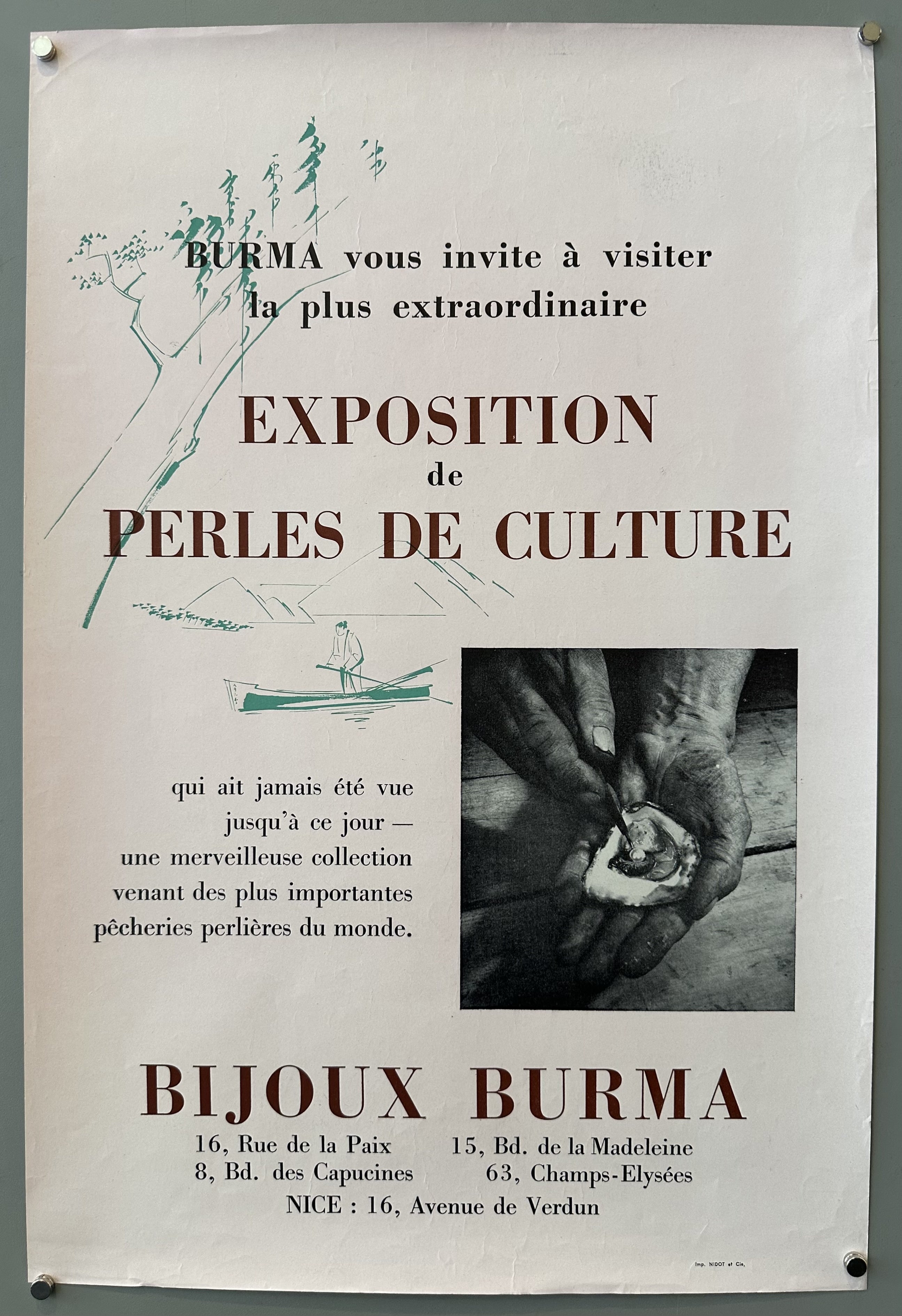 Exposition de Perles de Culture
