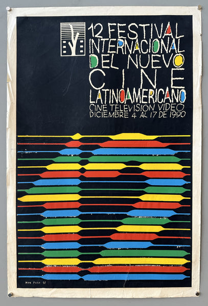 12 Festival Internacional del Nuevo Cine Latino Americano – Poster
