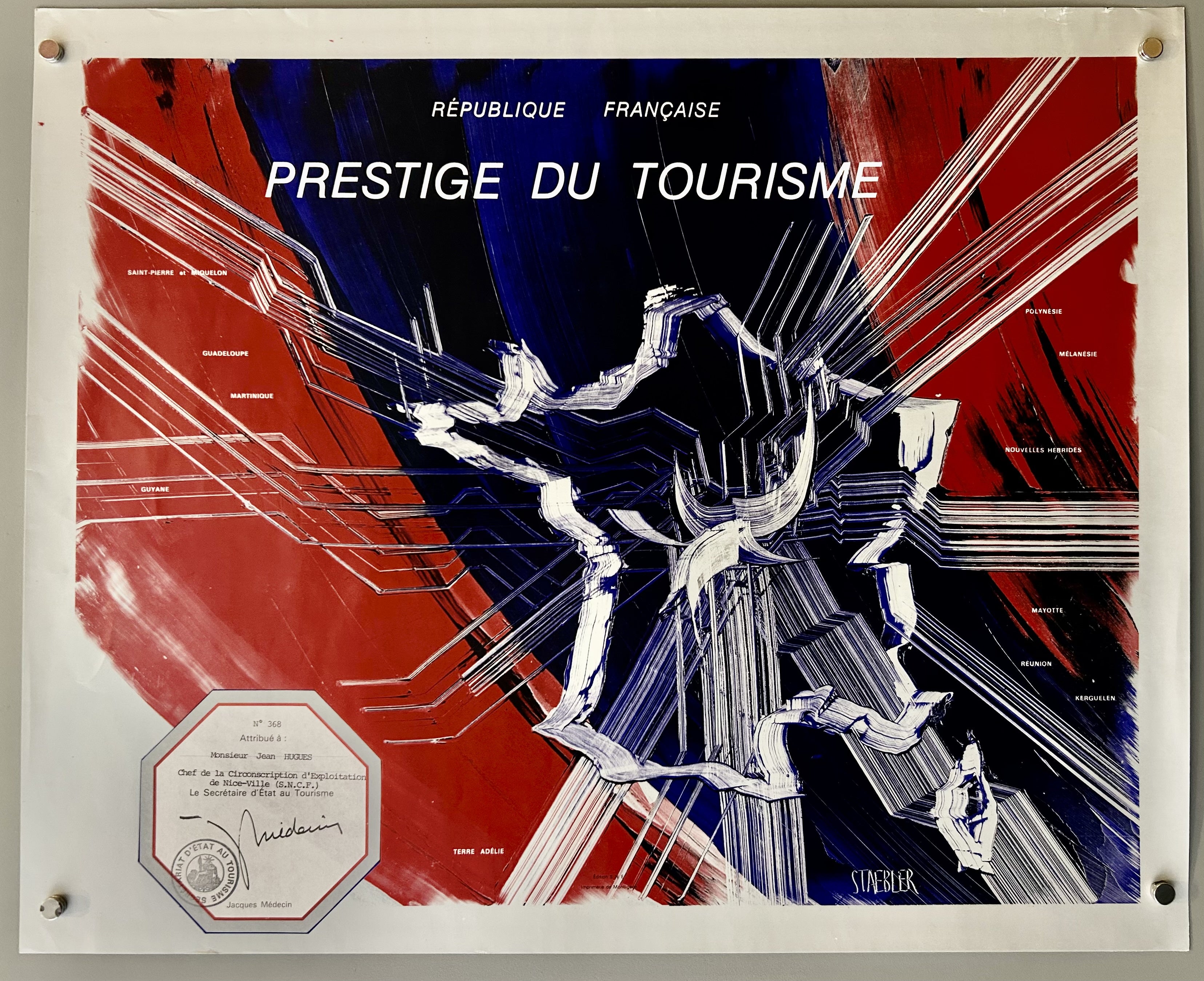 Republique Francaise Prestige du Tourisme