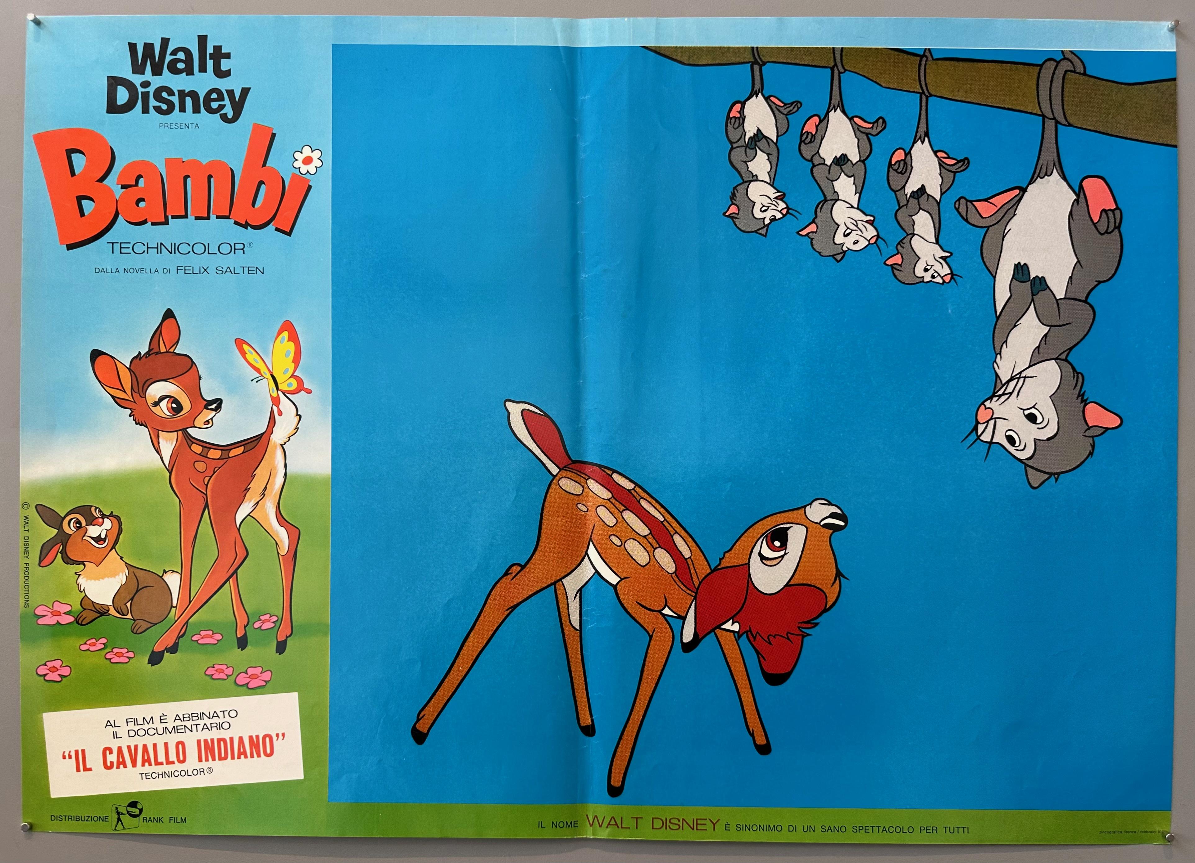 Walt Disney Bambi Poster 1