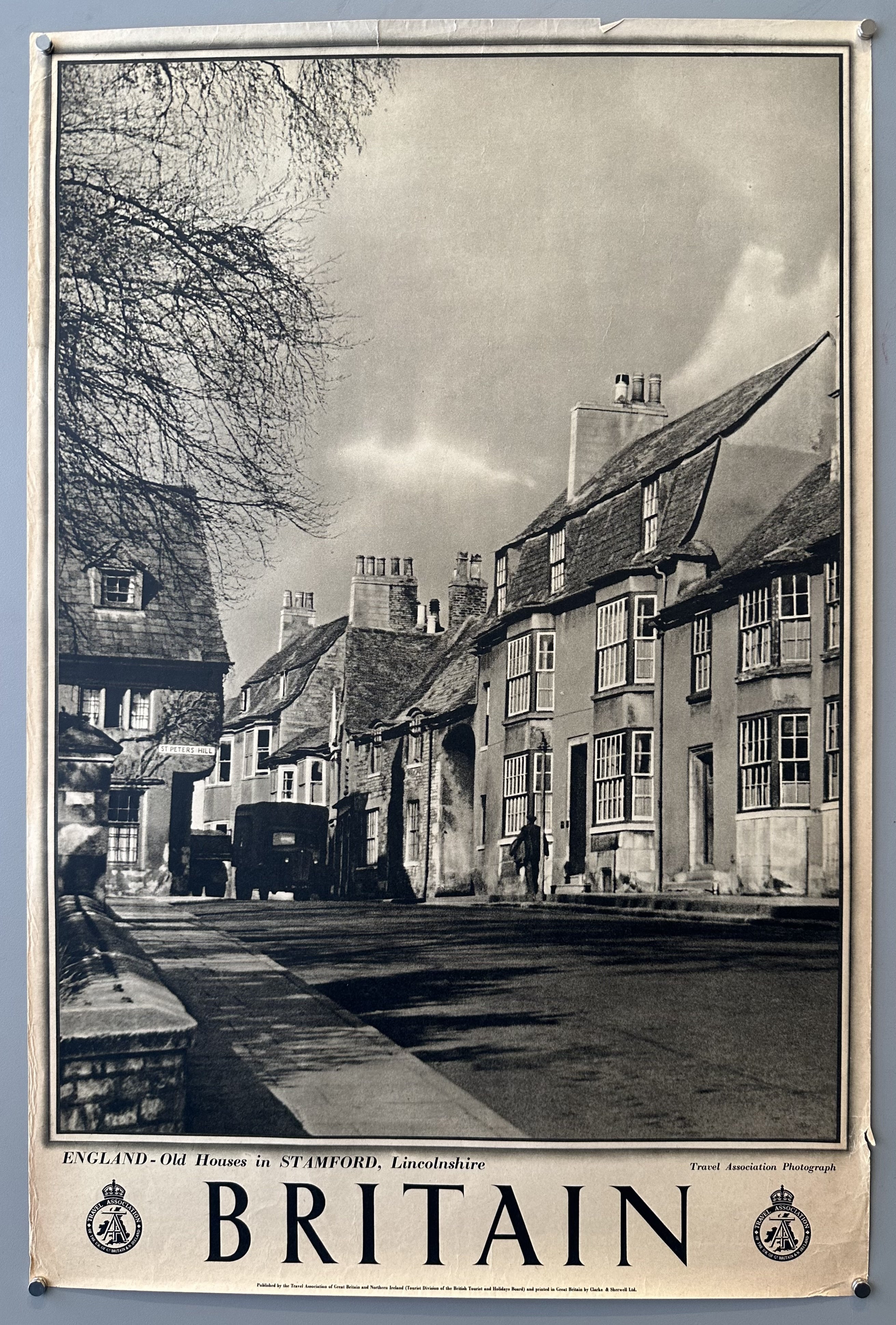 Britain: Old Houses in Stamford Lincolnshire