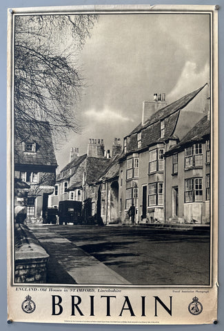 Link to Britain: Old Houses in Stamford LincolnshireGreat Britain, c. 1950s Product