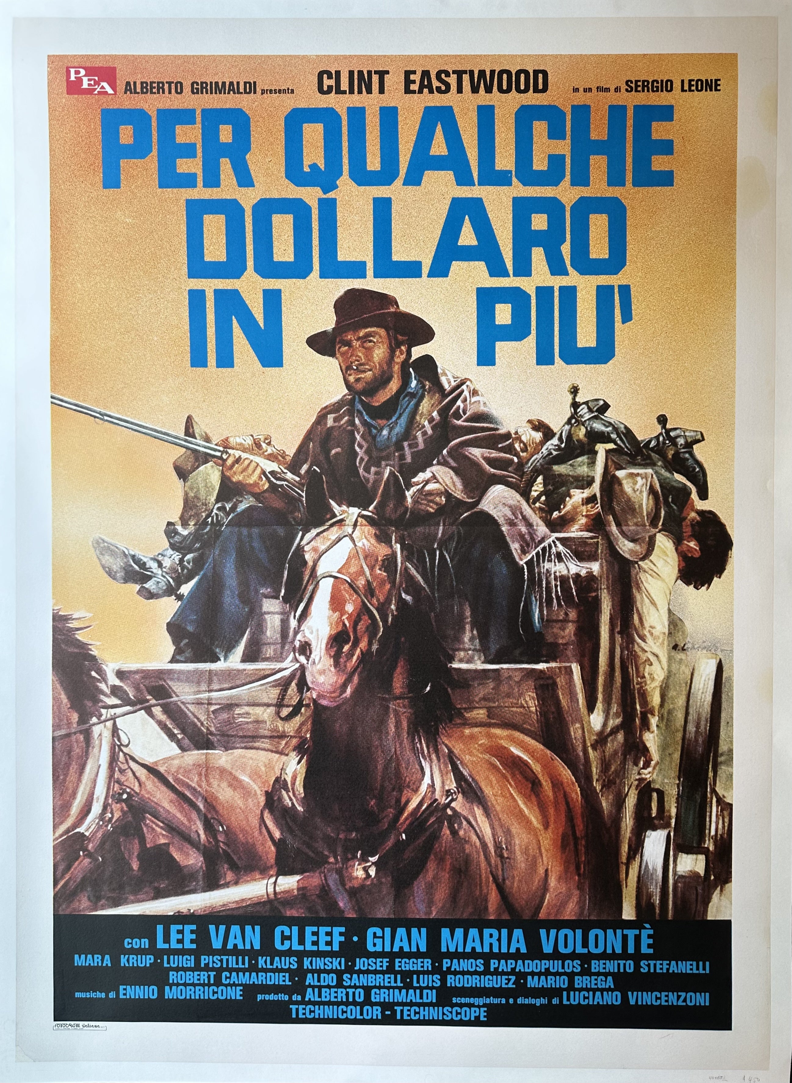 Men on horses.