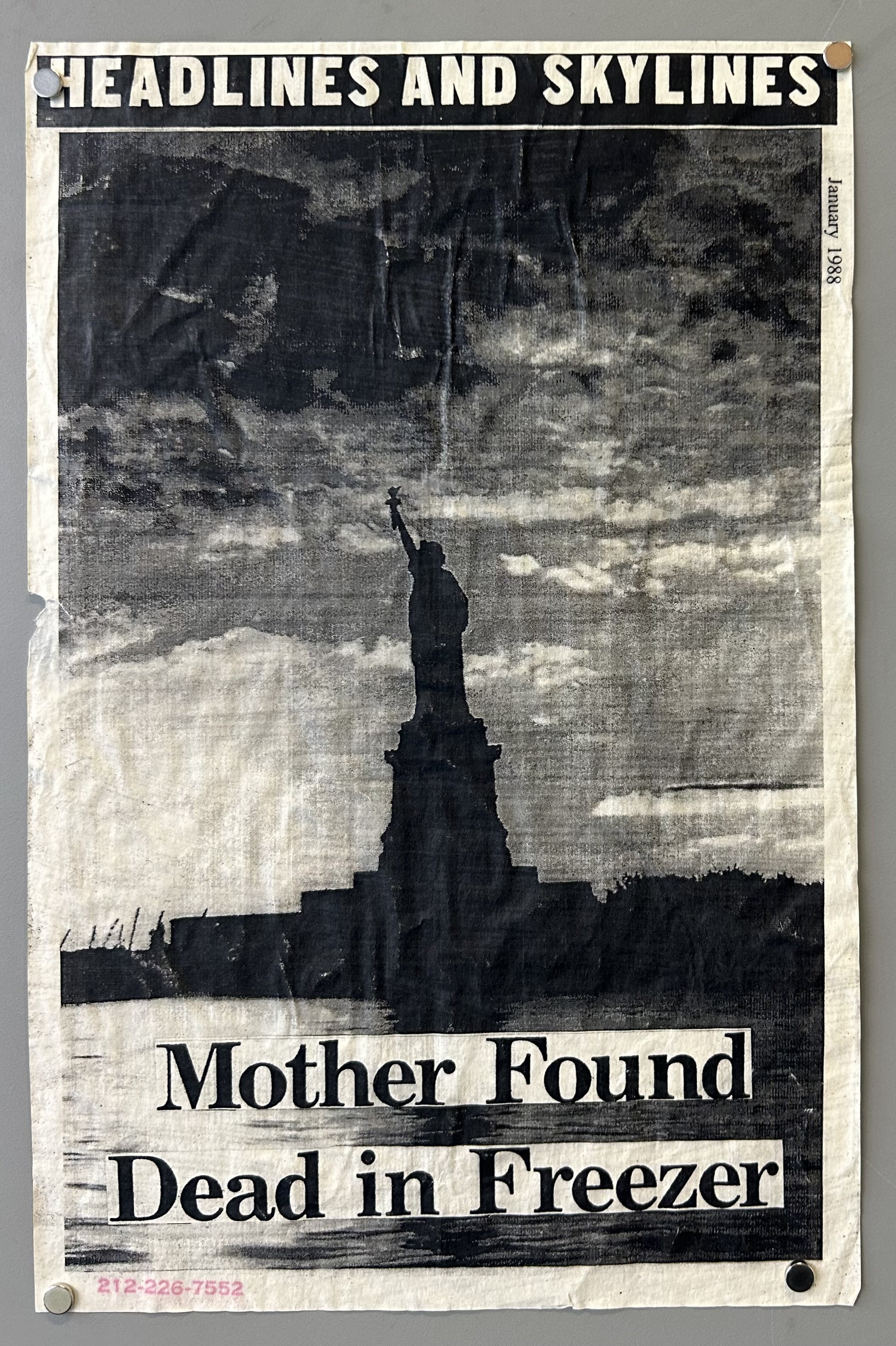 Headlines and Skylines Poster