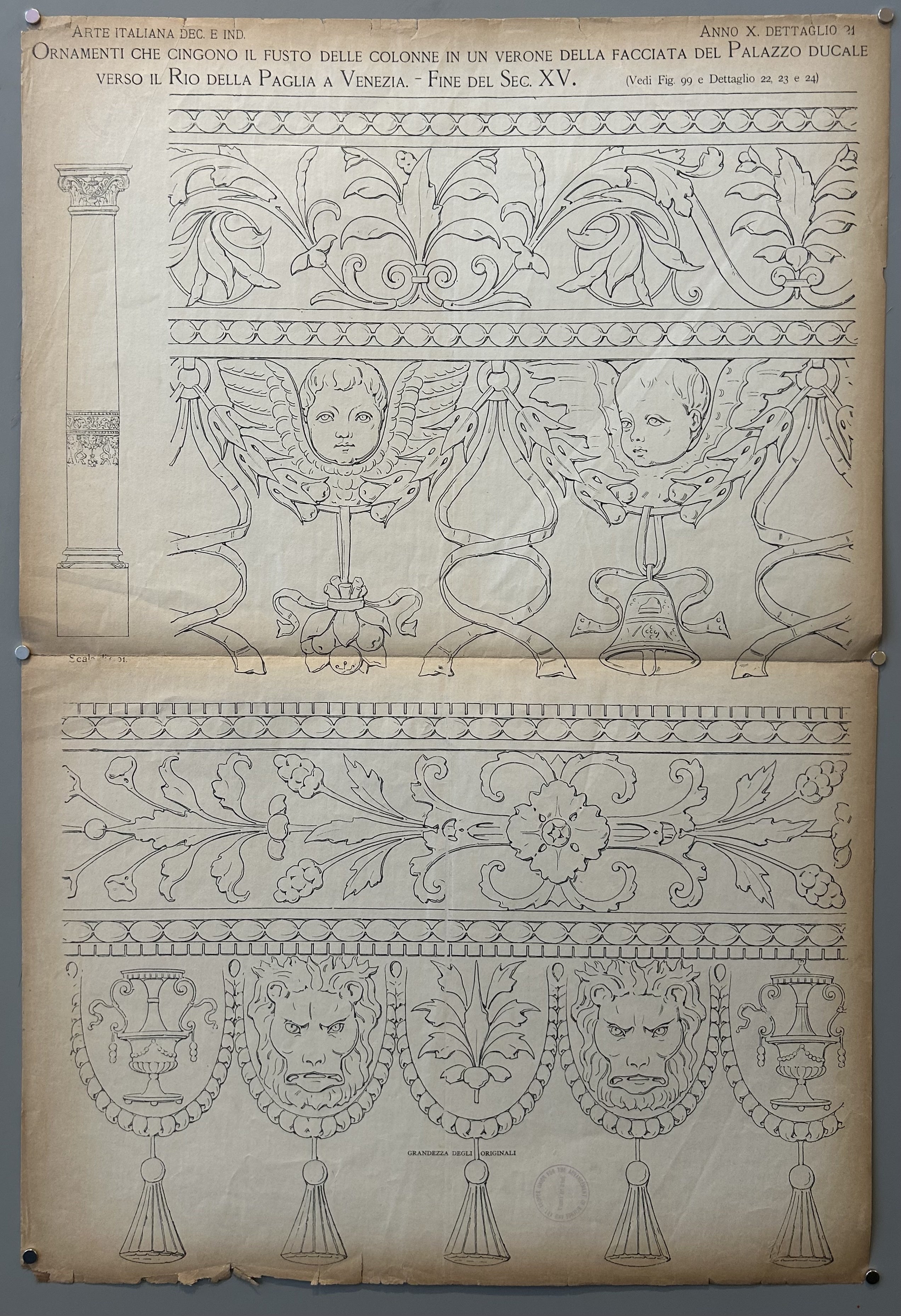 Ornamenti del Palazzo Ducale