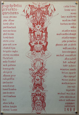 Link to  Psychedelia QuestionsUSA, 1988  Product