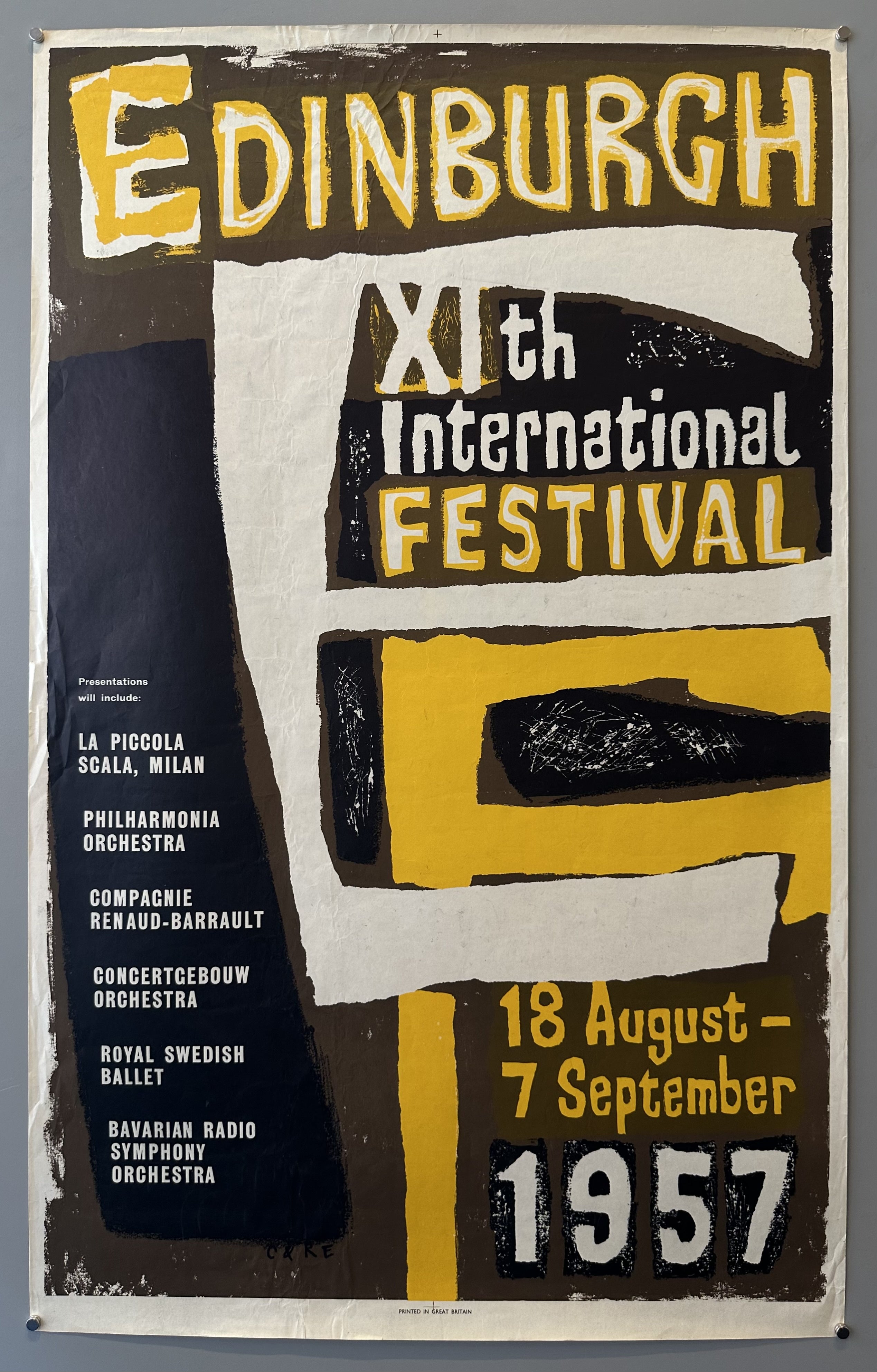 Edinburgh XIth International Festival 1957