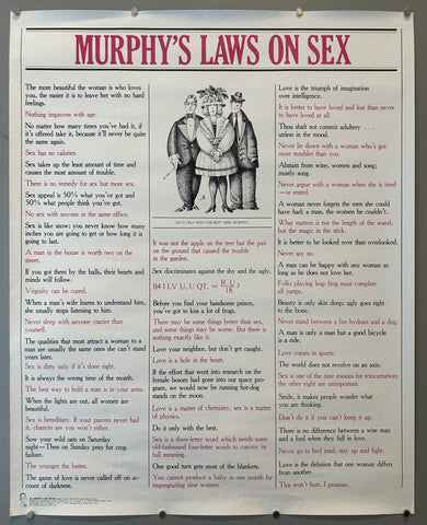 Link to  Murphy's Laws on SexUSA, 1981  Product