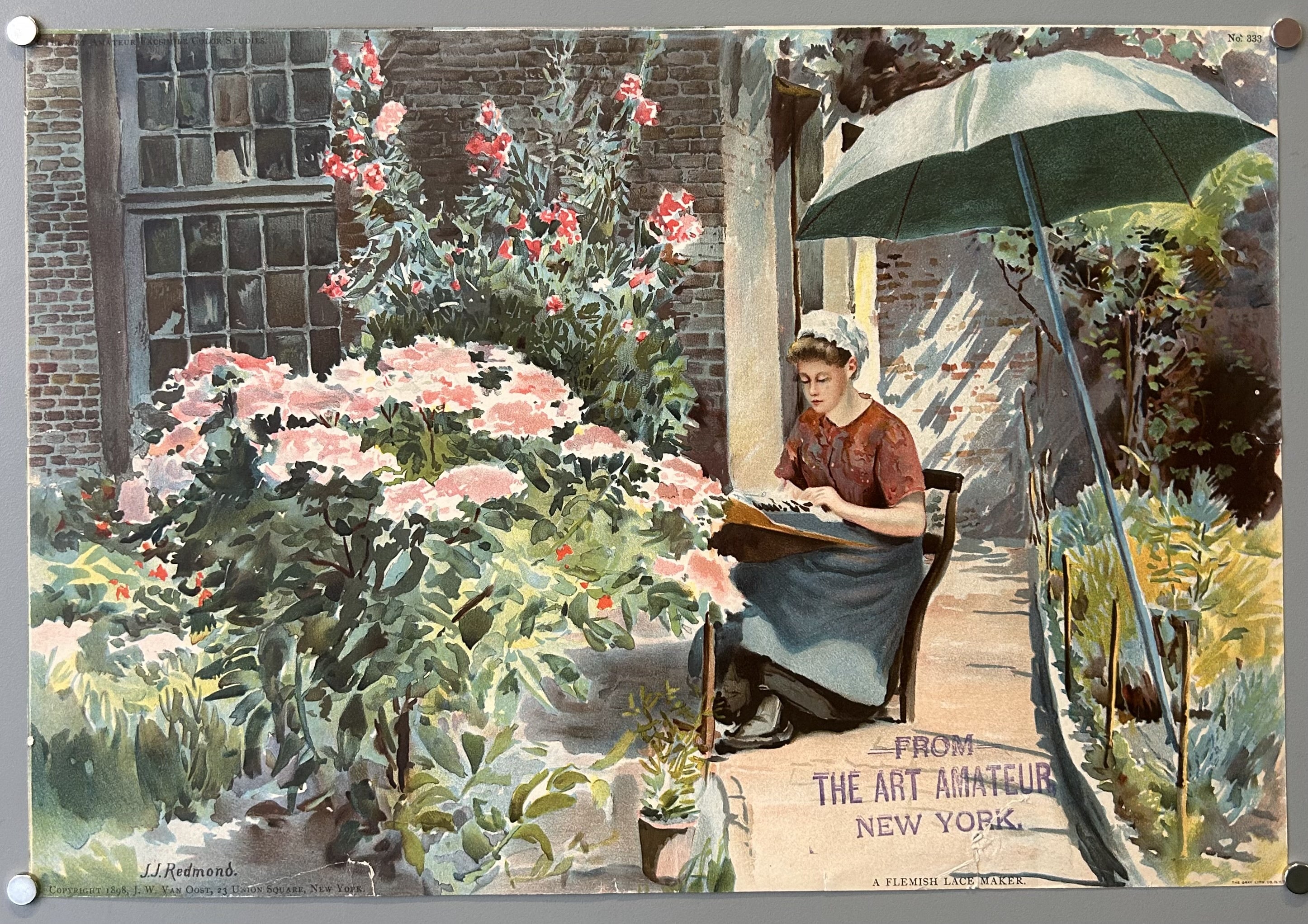A Flemish Lace Maker