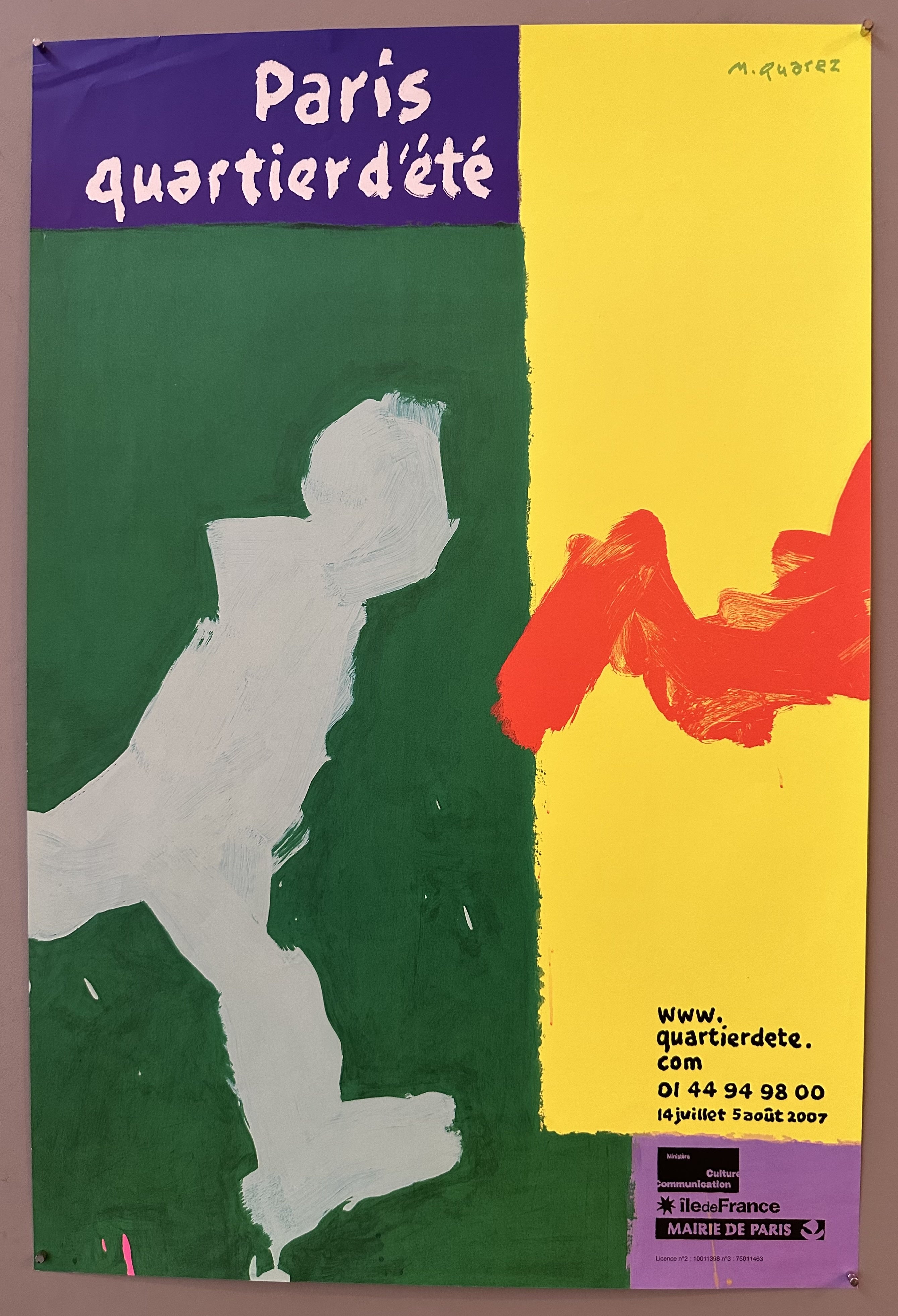 Paris quartier d'été