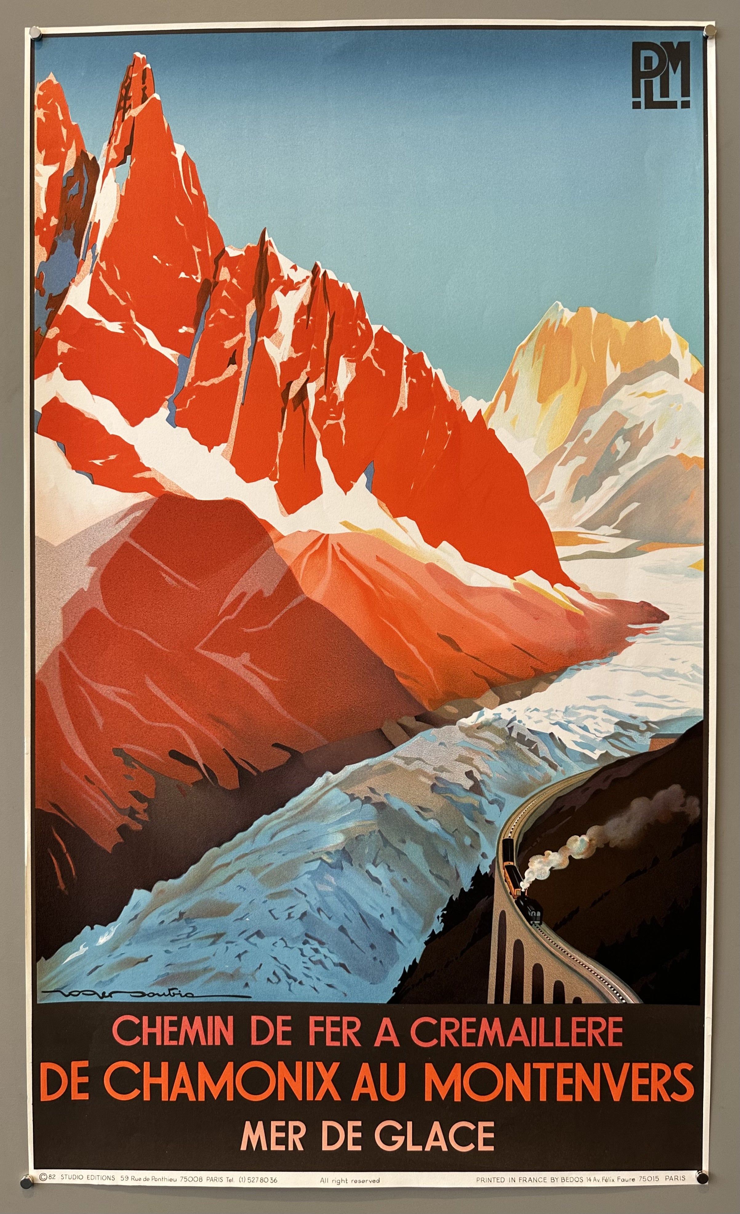 Chemin de Fer a Cremaillere de Chamonix au Montenvers