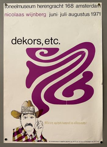 Link to  Nicolaas Wijnberg dekors, etc. PosterNetherlands, 1971  Product