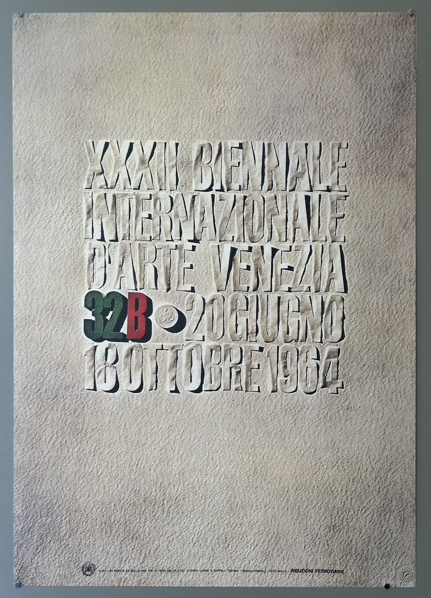 This poster is recognized as a significant piece of graphic design history and was even reproduced in 1994 by Toppan Printing Co. for "The 100 Best Posters From Europe and the United States 1945-1990" collection.