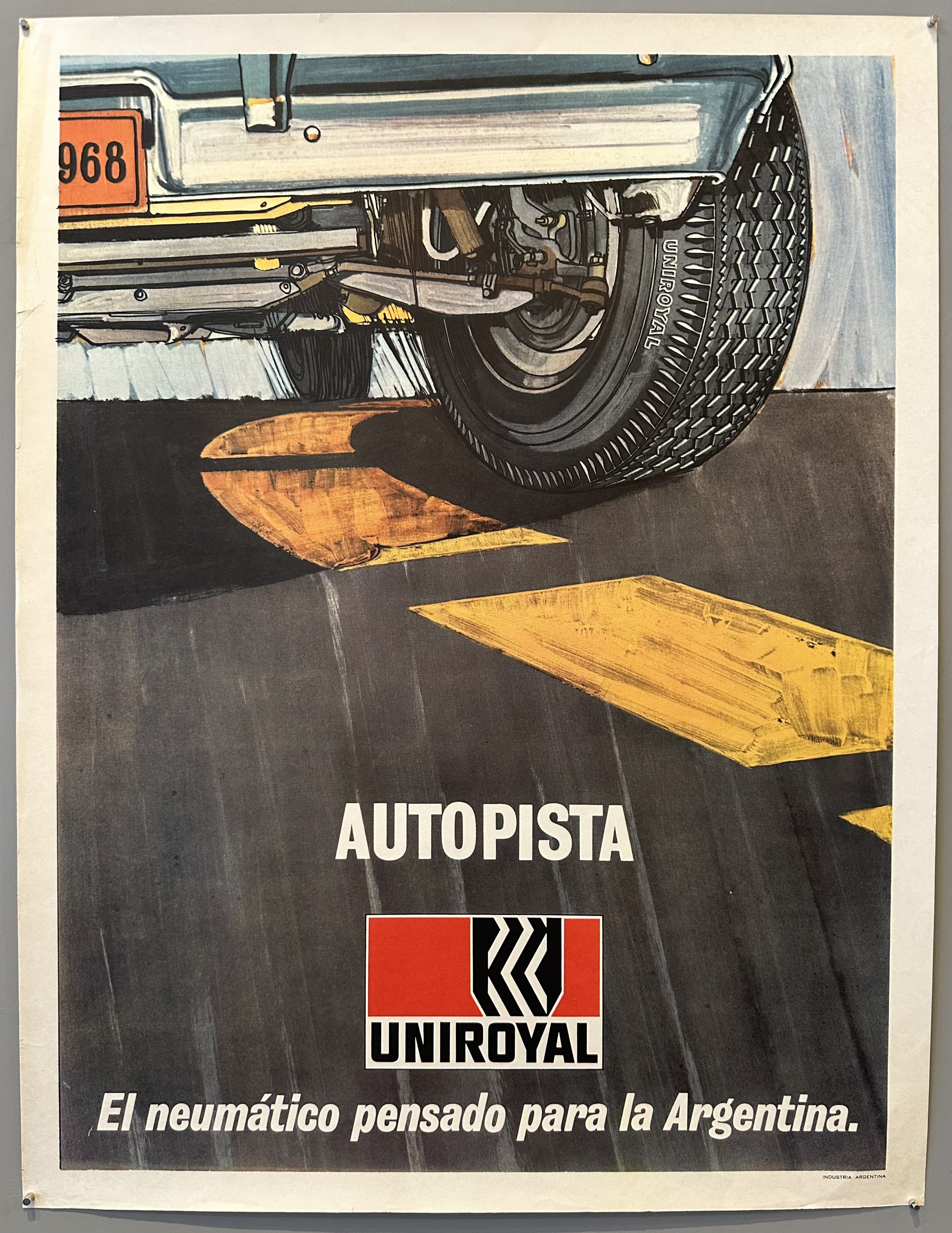 Truck driving down highway