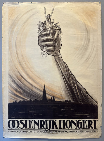 Link to Oostenrijk Hongert - Austria is StarvingThe Netherlands, 1920 Product