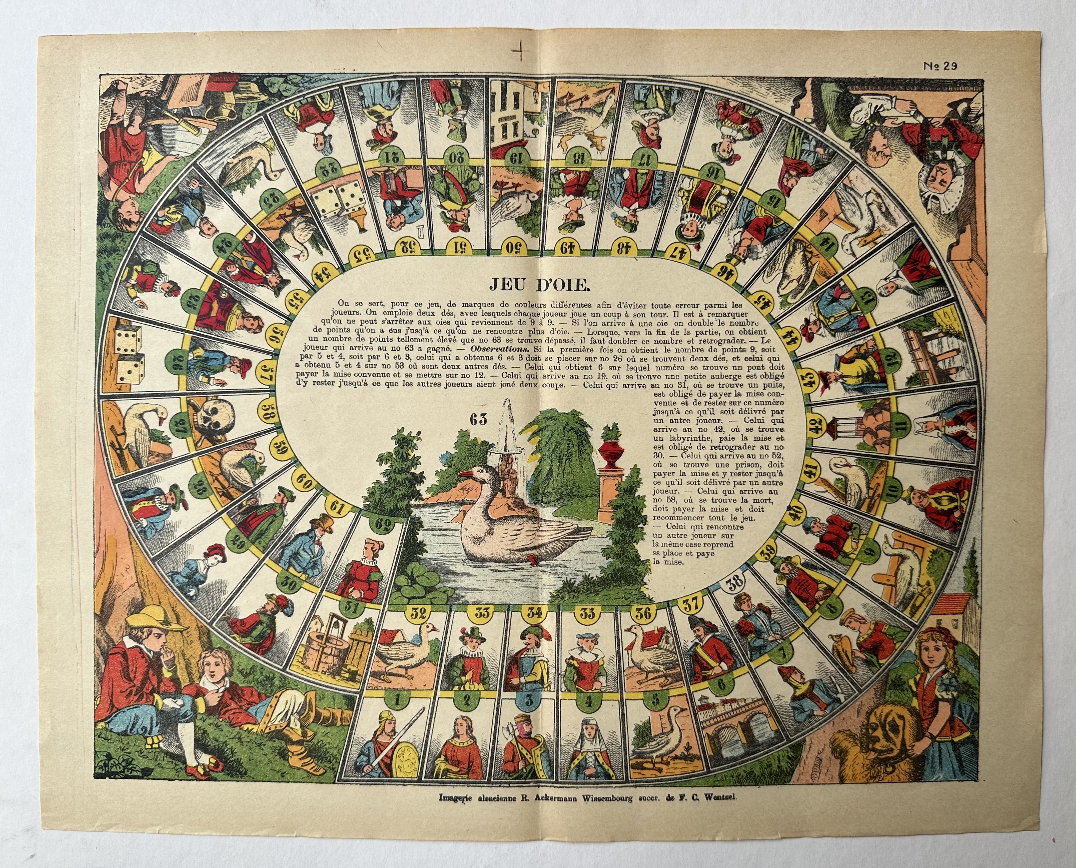 Jeu D'Oie No. 29