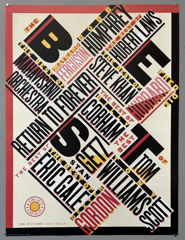 Link to  Paula Scher Best of JazzUSA, 1994  Product