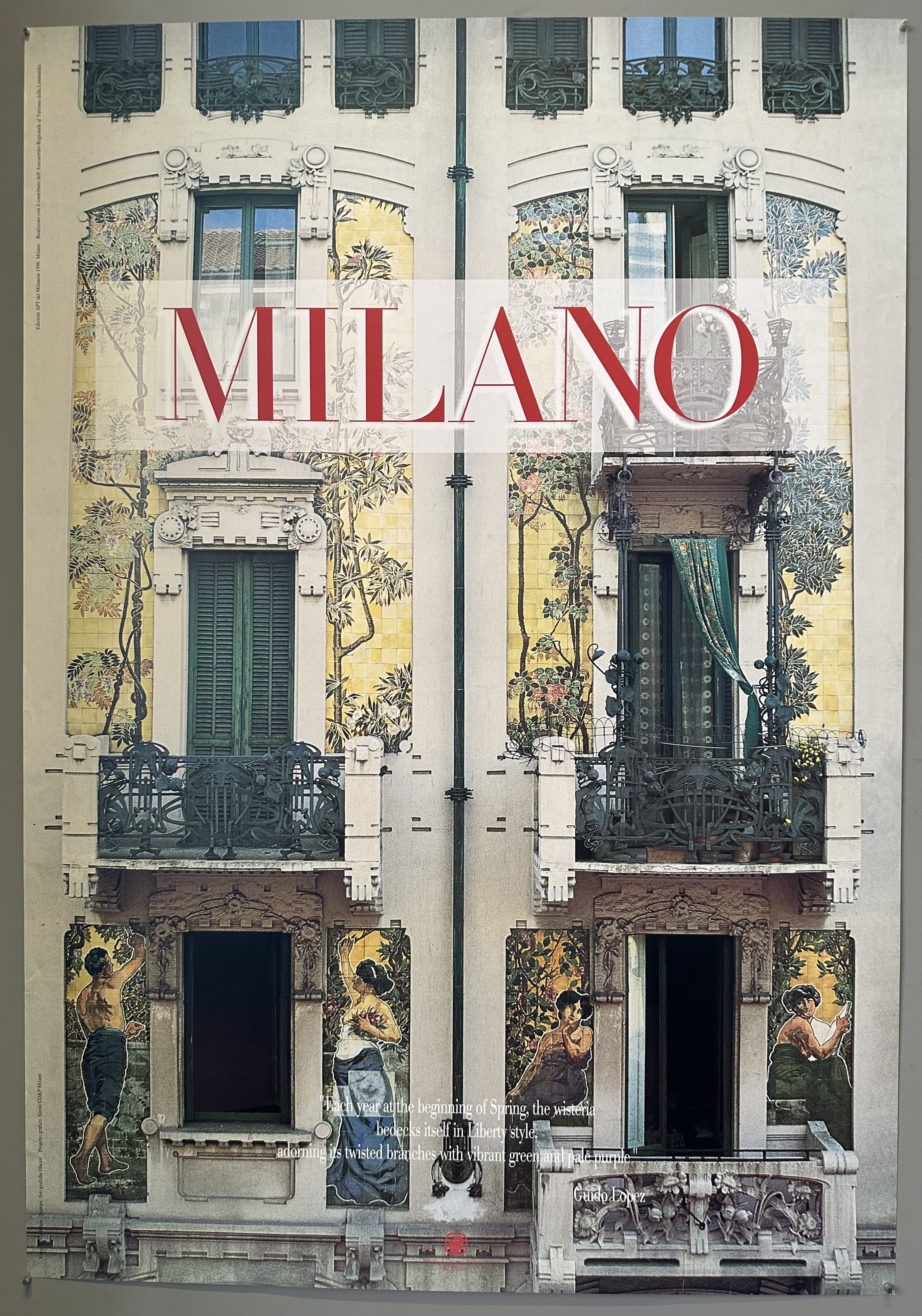 Milano Balcony Poster