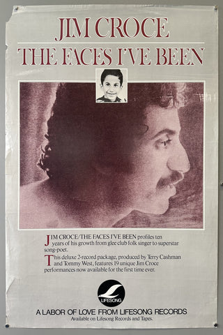 Link to  Jim Croce The Faces I've BeenUSA, 1975  Product
