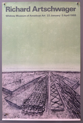Link to  Richard Artschwager Whitney MuseumUSA, 1988  Product