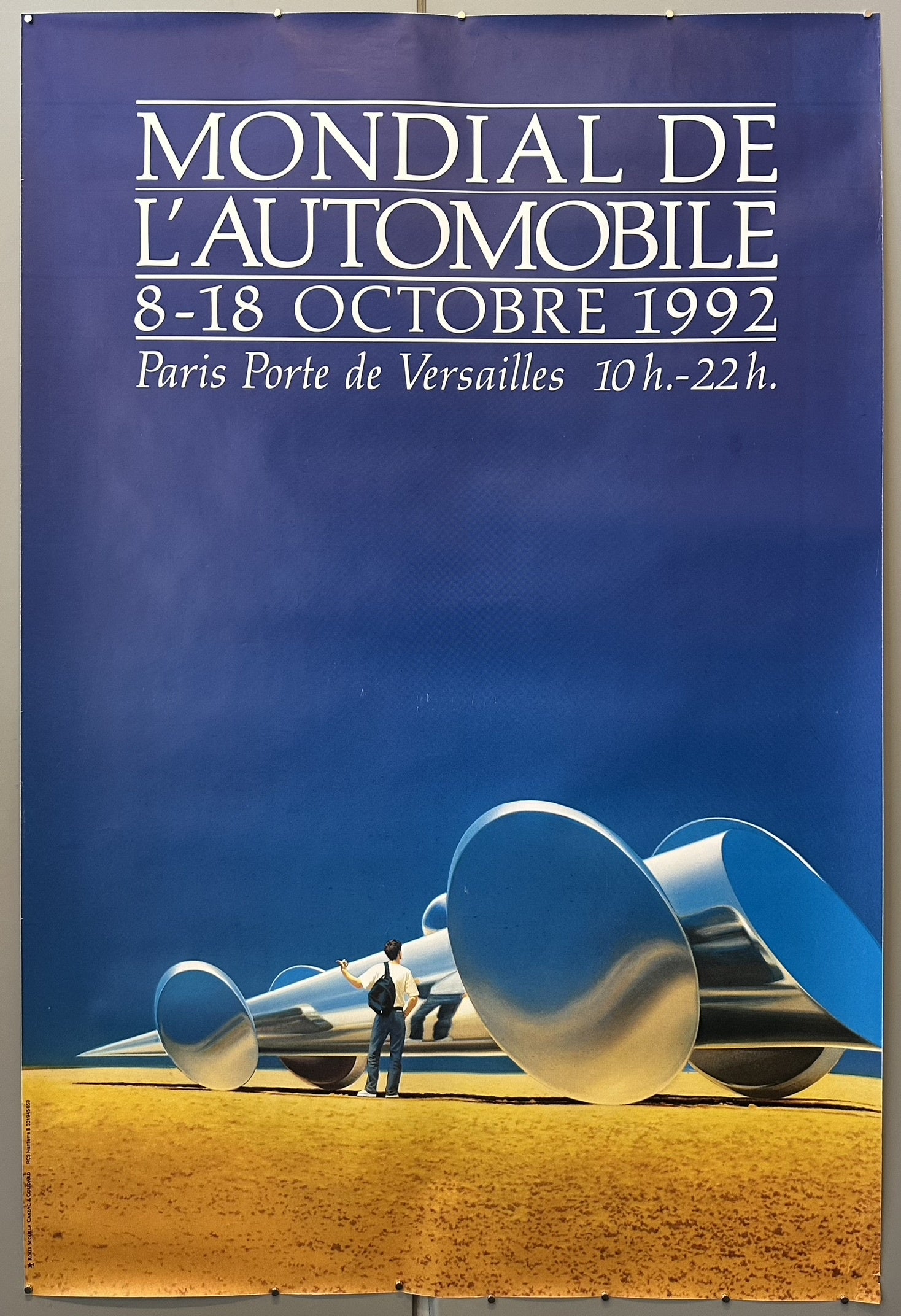 While the specific artist is not identified in the available information, the printing company responsible for its production is cited as Roux Séguéla Cayzac & Goudard.