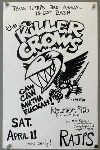 Link to  The Killer Crows Reunion '92USA, 1992  Product