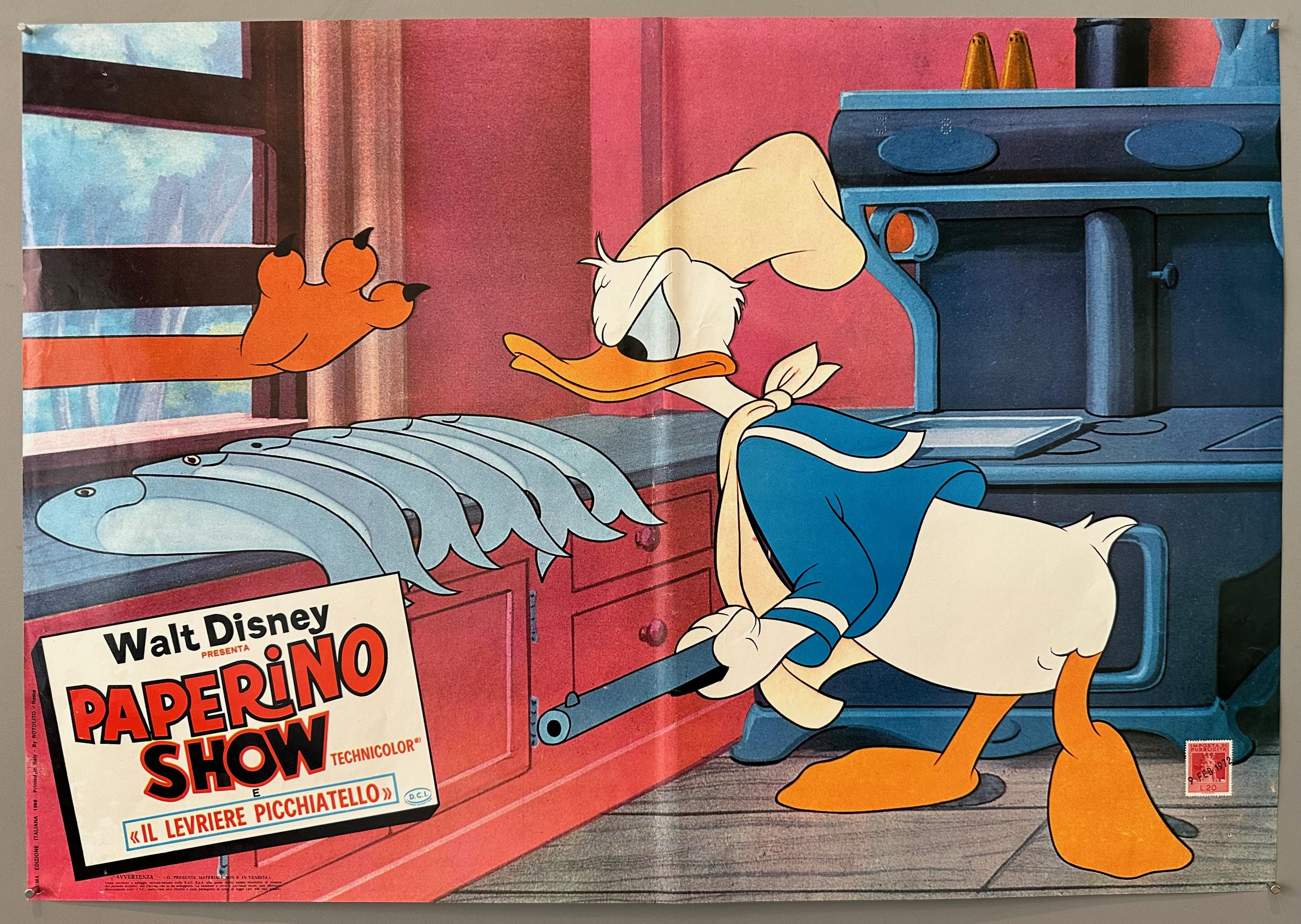 Walt Disney Paperino Show Poster 6