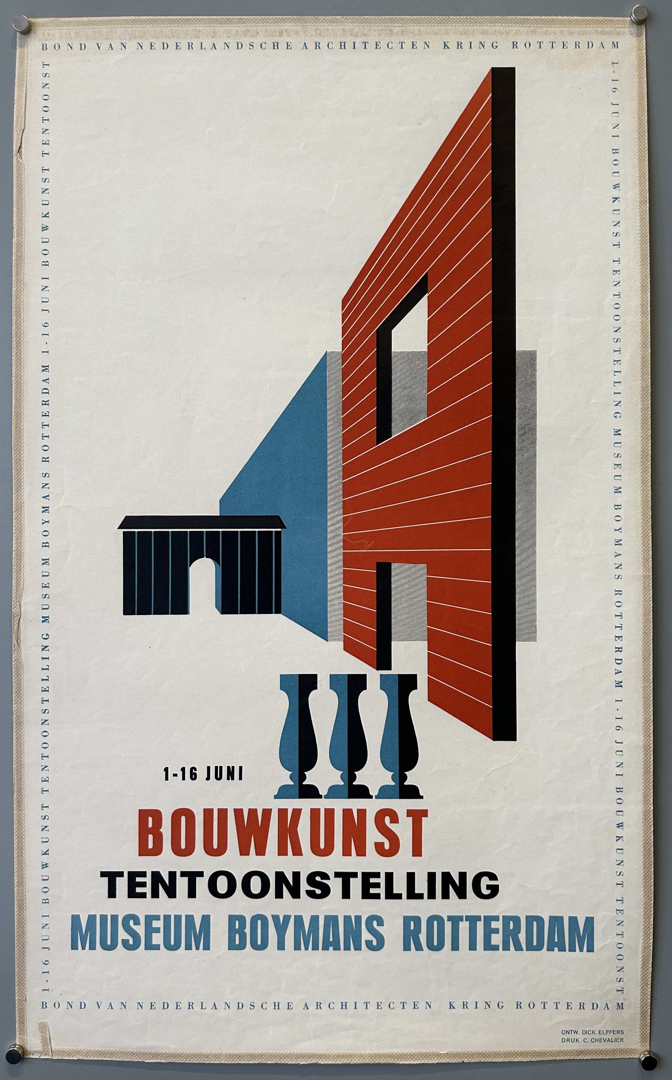 Bouwkunst Tentoonstelling Museum Boymans Rotterdam