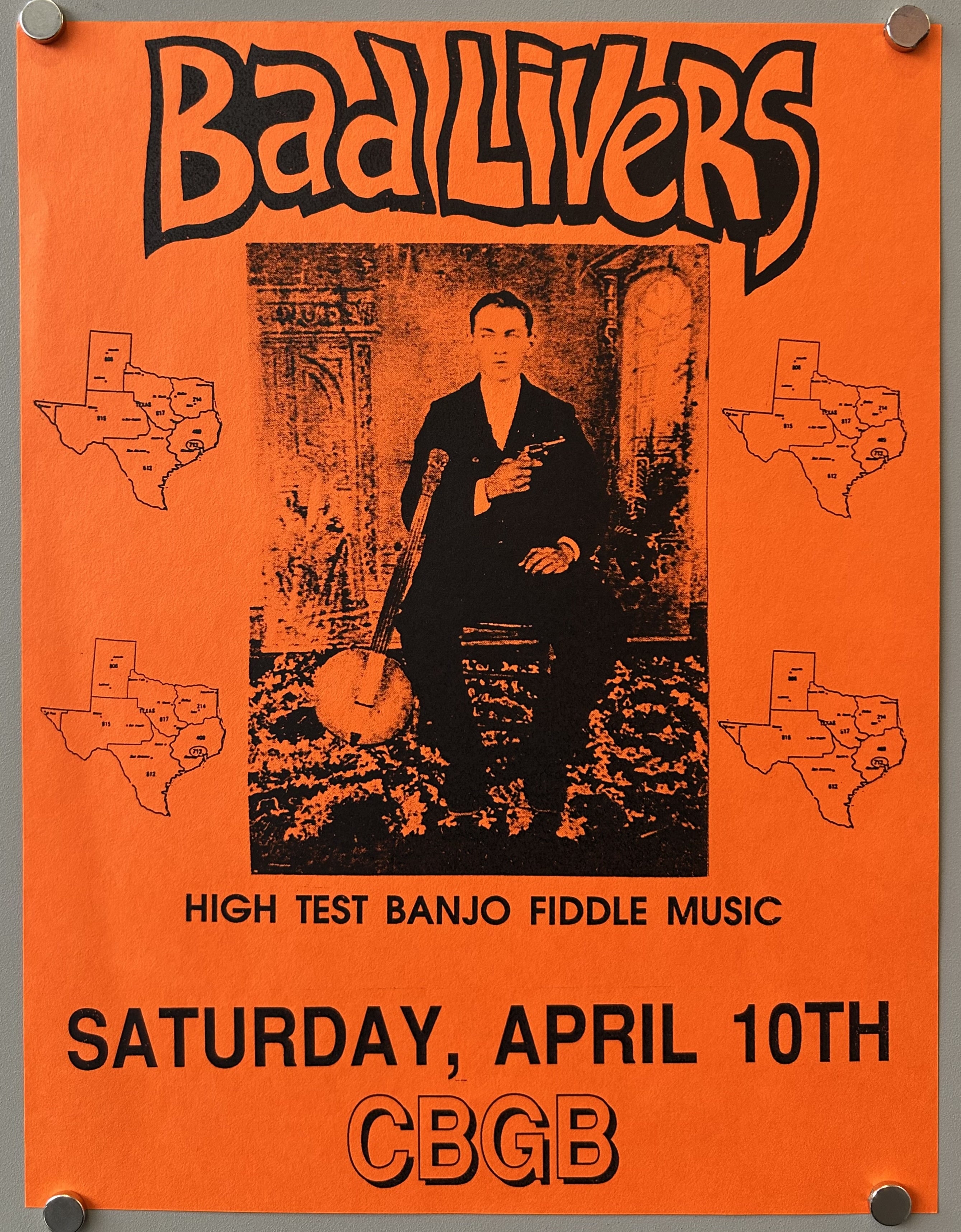 Bad Livers High Test Banjo Fiddle Music (Orange)