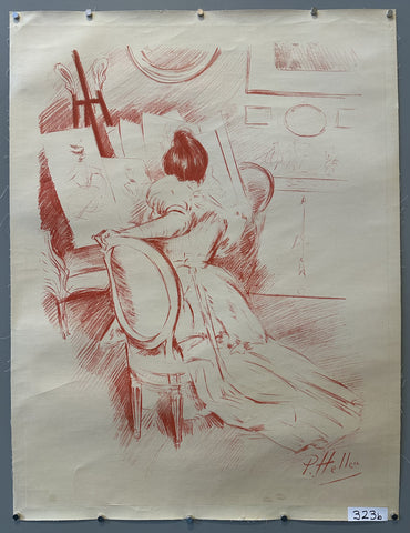 Link to  P. Helleu SketchFrance, c. 1900  Product