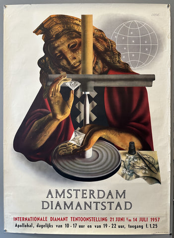 Link to Amsterdam Diamantstad - Amsterdam Diamond CityThe Netherlands, 1957 Product
