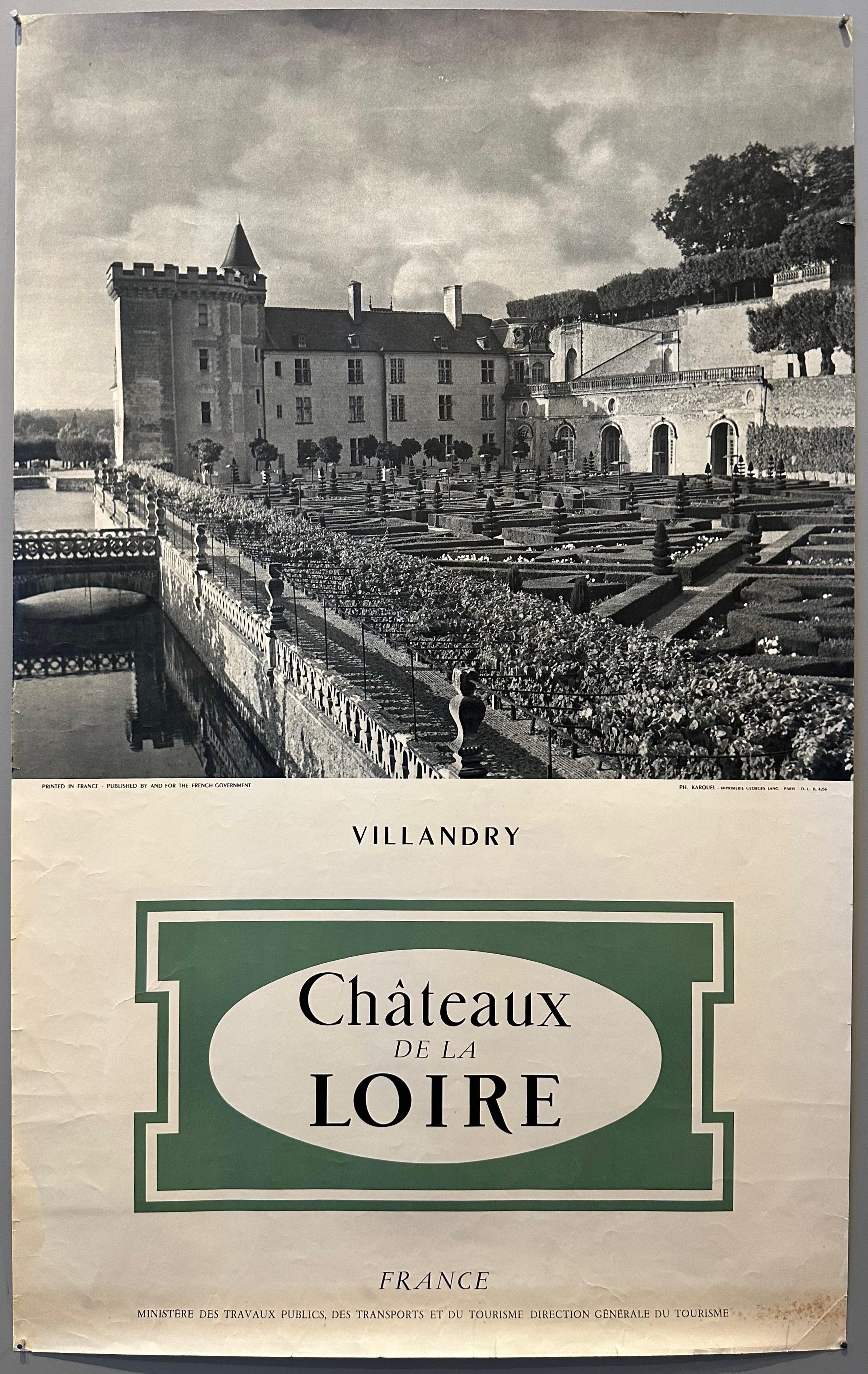 Châteaux de la Loire Poster