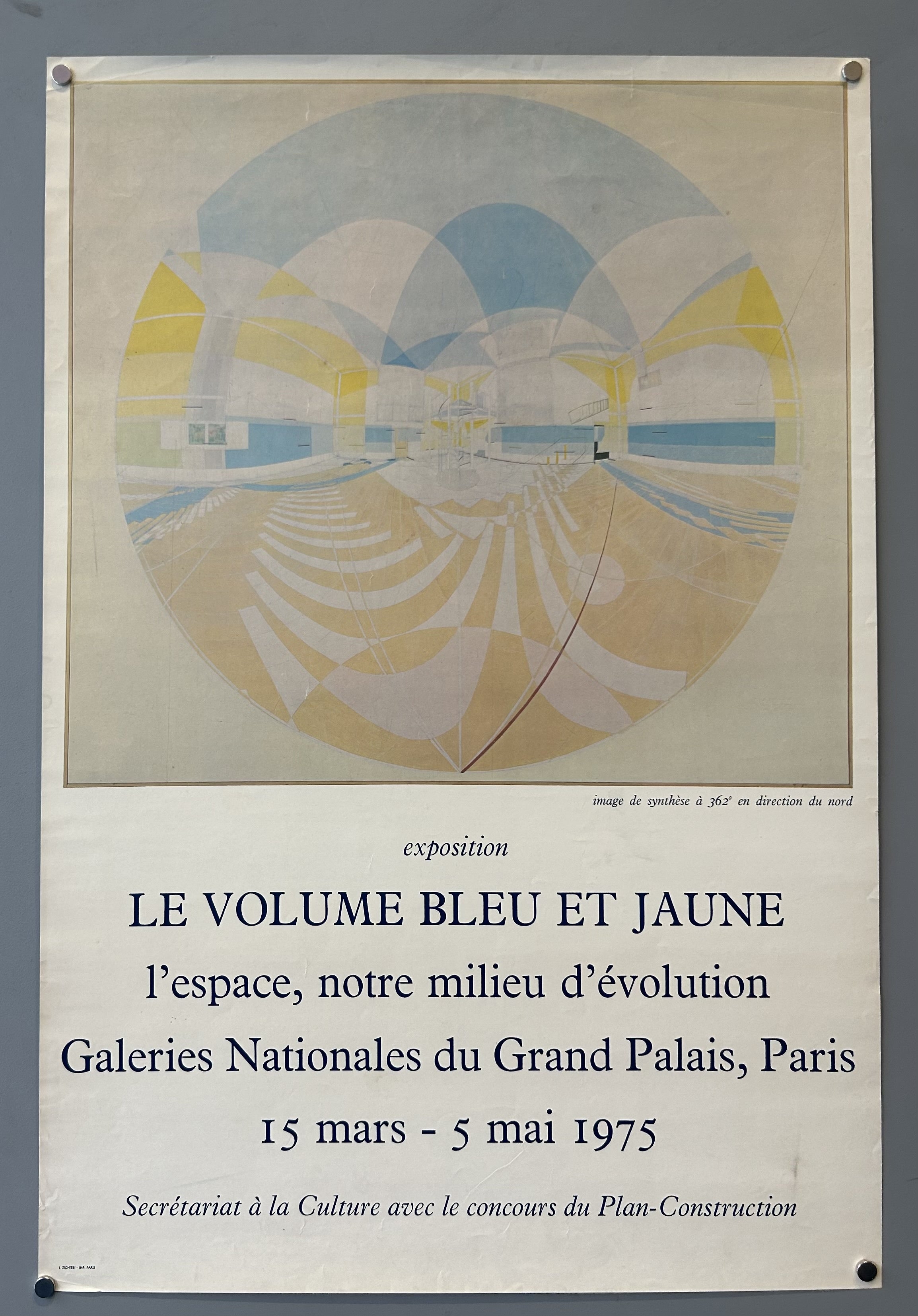 Le Volume Bleu et Jaune