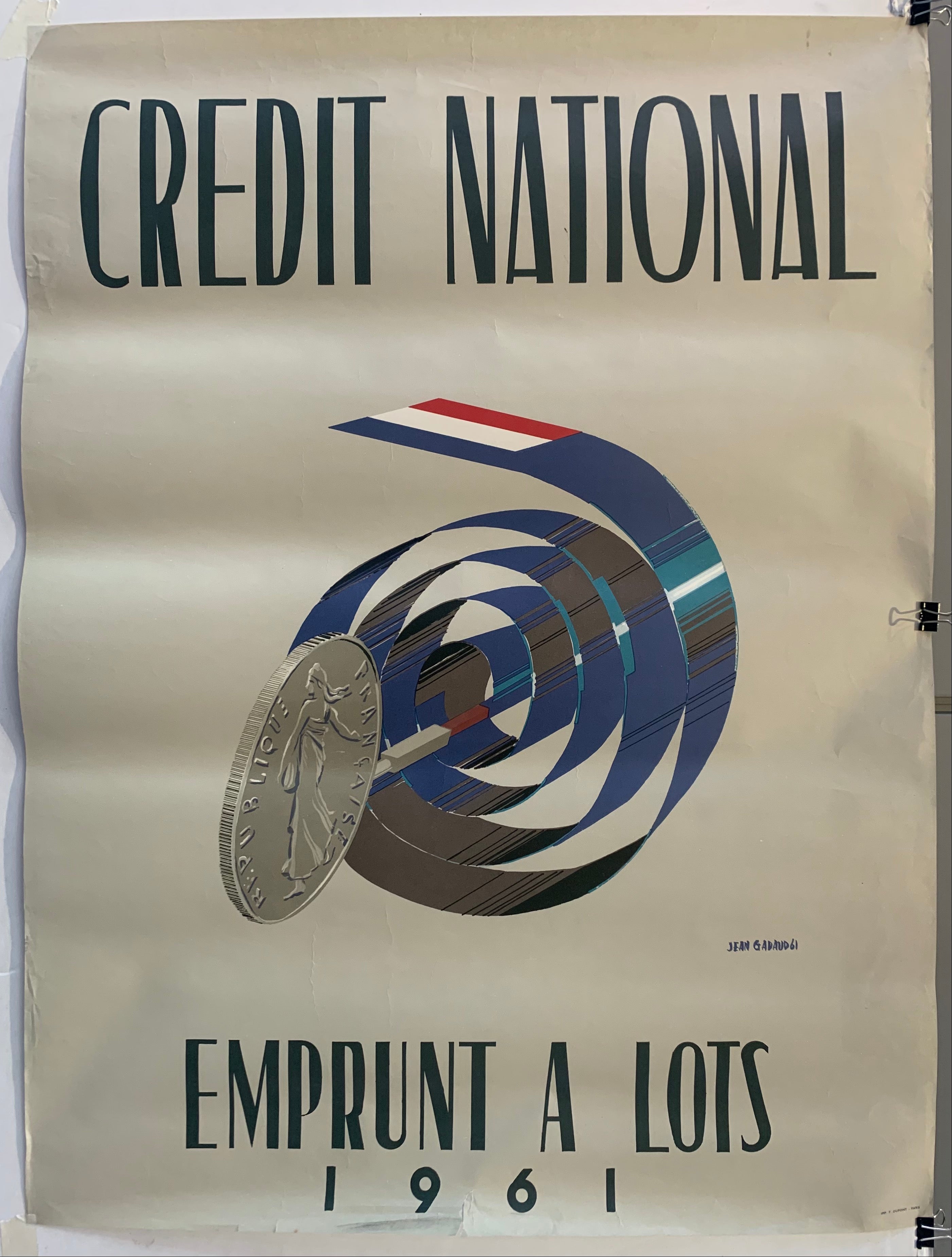 Credit National Poster