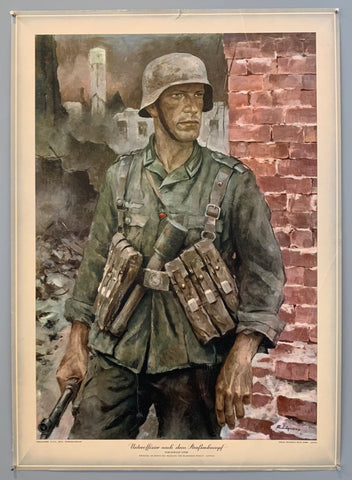 Link to  Unteroffizier nach dem Straßenkampf PosterGermany, c. 1941  Product