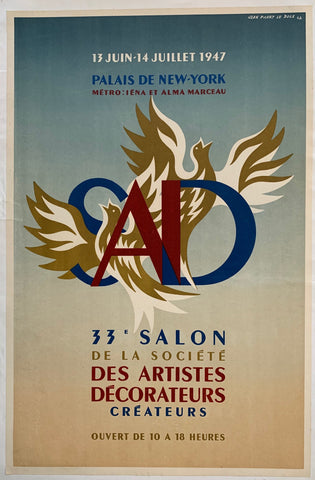Link to 33e Salon de la Societe des Artistes Decorateurs Createurs ✓France, 1947 Product