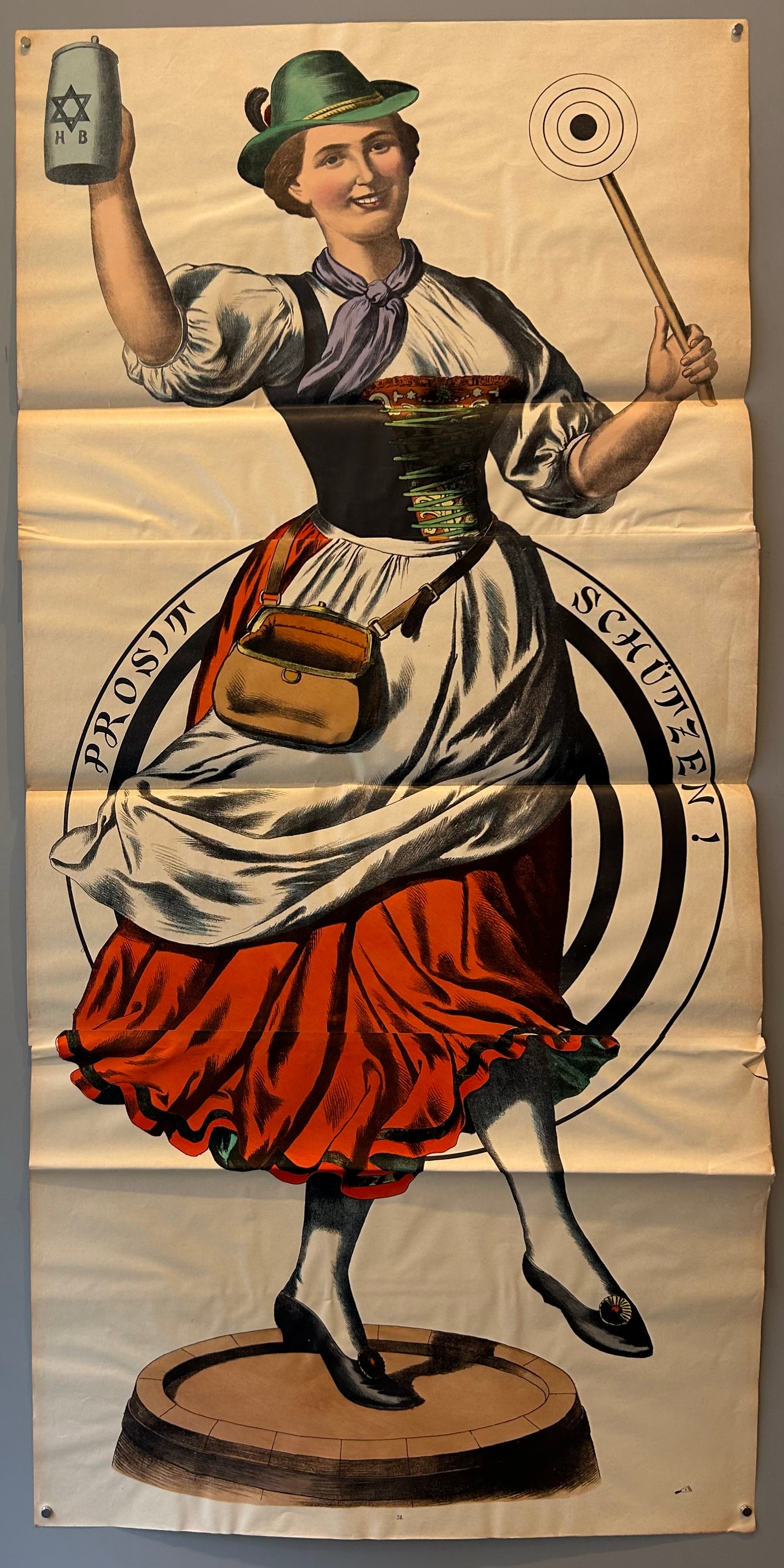 Prosit Schützen! Weissenburg Lithograph #19