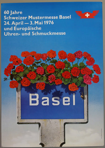 Link to  60 Jahre Schweizer Mustermesse Basel 24. April - 3. Mai 1976 und Europaische Uhren- und SchmuckmesseSwitzerland, 1976  Product