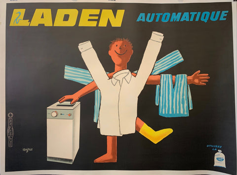 Link to  Laden Automatique PosterFrance, 1966  Product