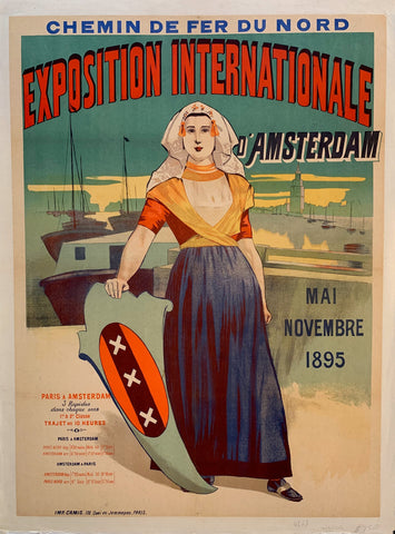 Link to Chemin de fer du Nord - Exposition Internationale D'AmsterdamFrance, C. 1895 Product