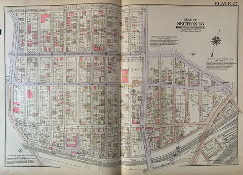 Link to Atlas of the City of New York Borough of the Bronx (Volume 3)New York City, 1927 Product