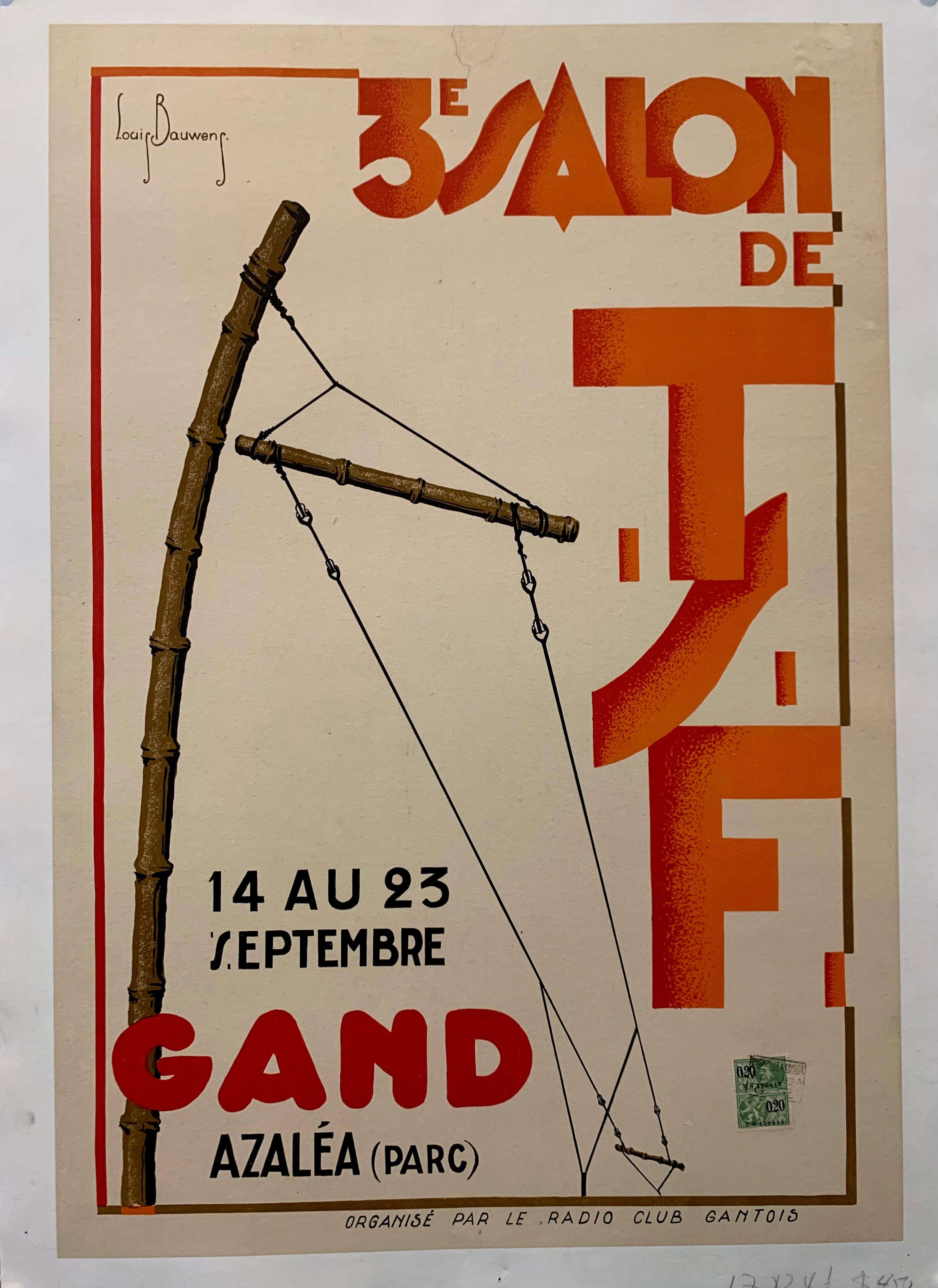3e Salon de TSF Poster