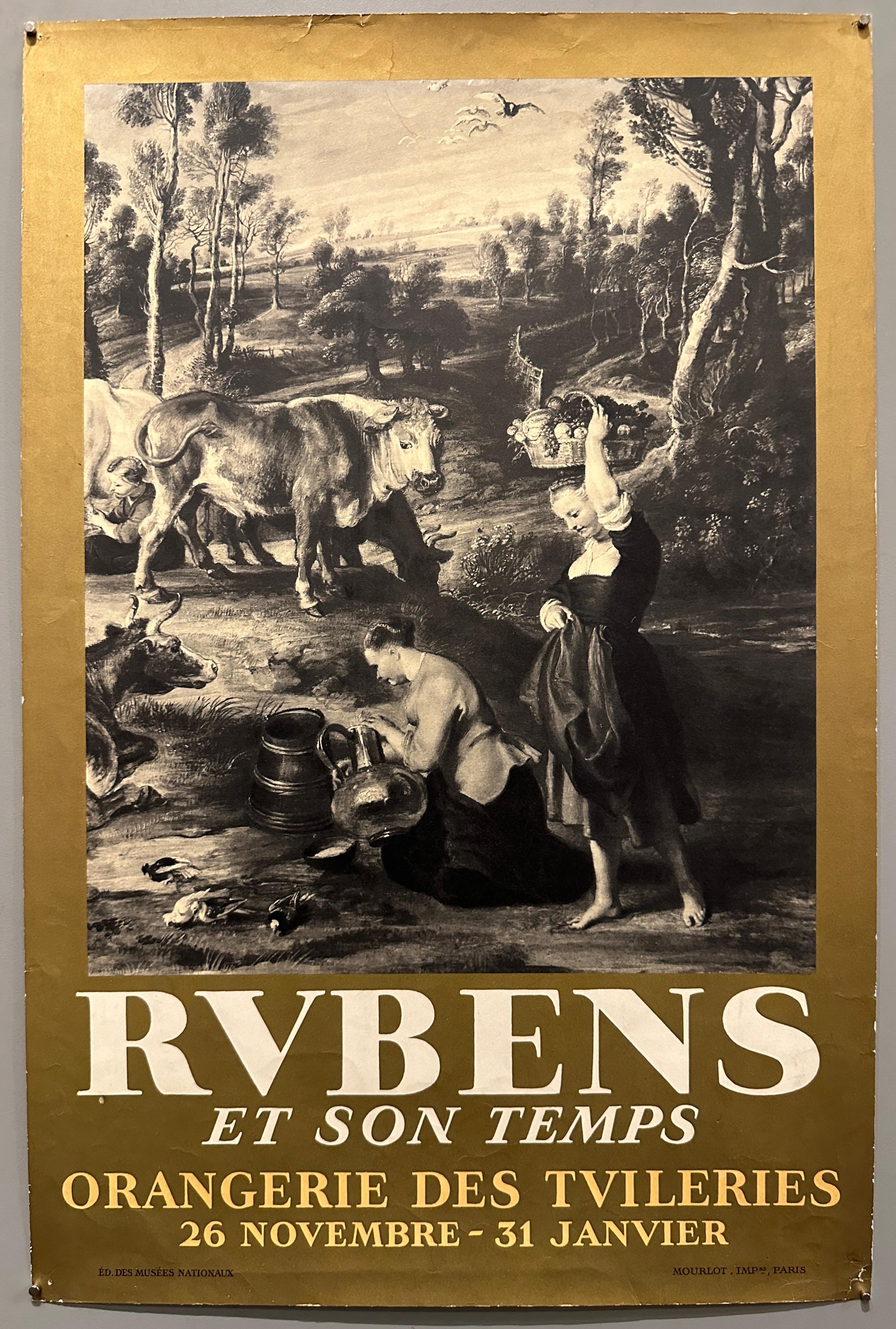 Rubens et Son Temps at Musée de l'Orangerie Poster