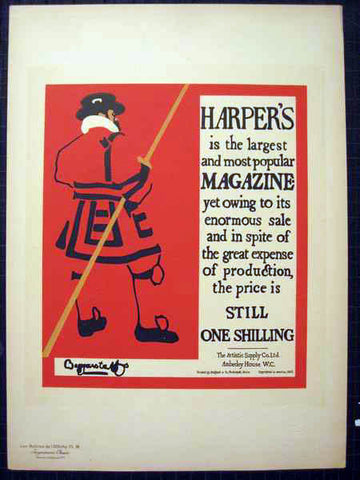Link to Harper's Beggerstaff Brothers Pl 16Beggarstaff (William Nicholson and James Pryde) Product