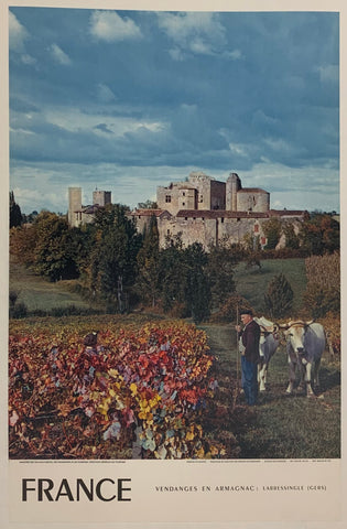 Link to France- Vendanges en Armagnac: Larressingle (Gers) ✓France, c. 1960 Product