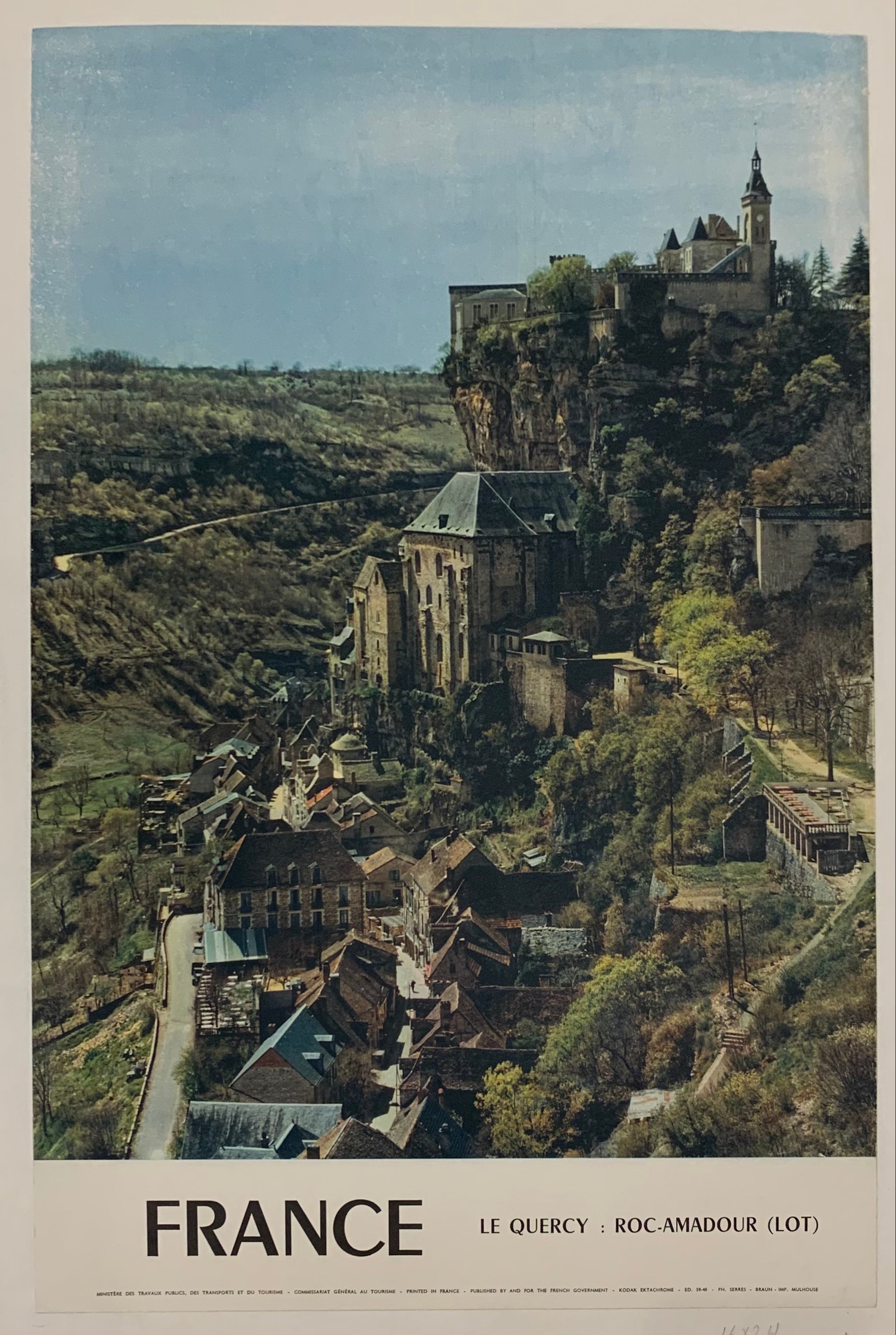 France- Le Quercy: Roc-Amadour (Lot)